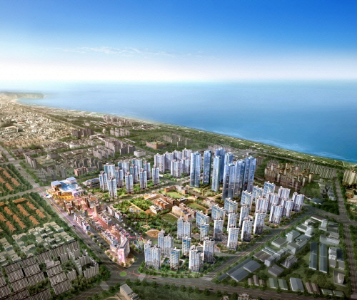 군산 '디 오션시티' 조감도